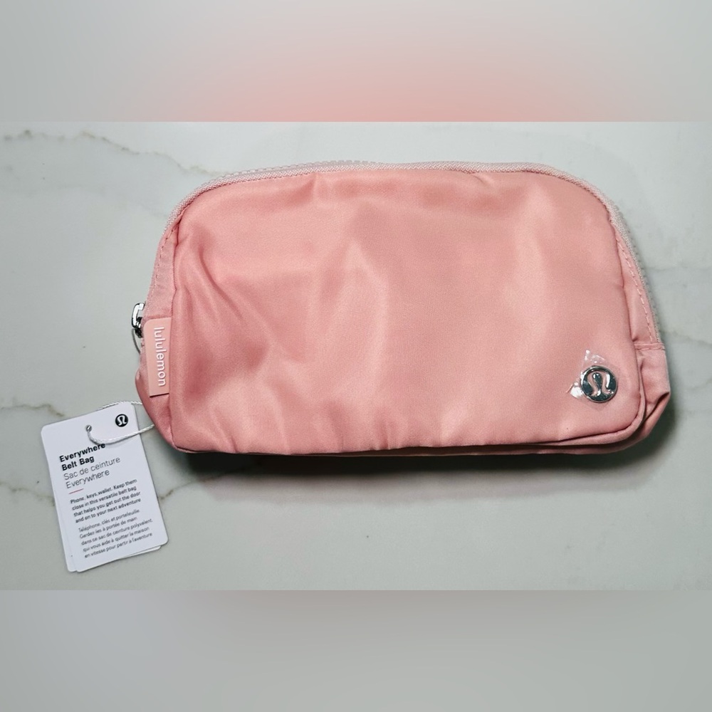 lululemon Baby Pink Crossbody Belt bag